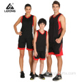 Conjunto de camisas de basquete juvenil personalizado